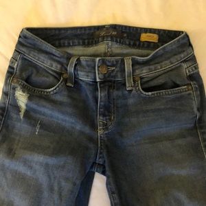 Level 99 Janice Ultra Skinny Jeans w/ Ankle Zip